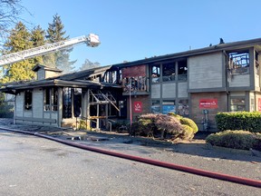 Delta police has taken conduct of the investigation into a commercial building fire at 5405 12th Avenue in Tsawwassen. The building caught fire shortly before 4 a.m. on Jan. 1, 2020.