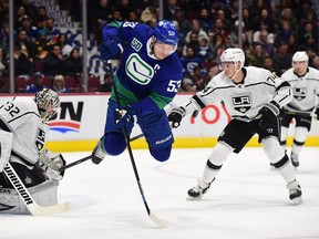 The Vancouver Canucks have been flying of late and captain Bo Horvat is thrilled with the NHL team's progress through the first half of the season. (USA TODAY Sports)