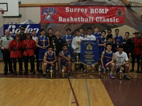 The Surrey RCMP Basketball Classic has, over nearly three decades, grown into an event featuring 24 senior high school teams as well as a junior division. Enver Creek secondary school hosts the championship game on Saturday at 7:45 p.m.