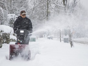 Unless you have a snowblower, clearing Metro Vancouver sidewalks can be tough for the elderly, writes a reader.