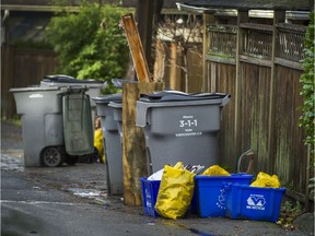 Garbage collection in Vancouver will resume this week, following last week's cancellations due to snow.