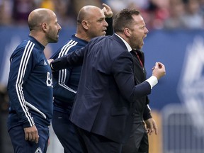 Vancouver Whitecaps head coach Marc Dos Santos worries about the political climate his team will be flying into next week when they head south to play three games in the United States.
