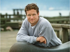Former Vancouver Canucks captain Markus Naslund at Jericho Beach in 2001.