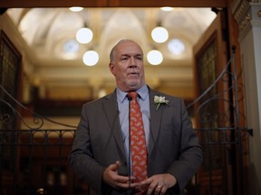 Premier John Horgan goes into this spring session with the wind at his back.