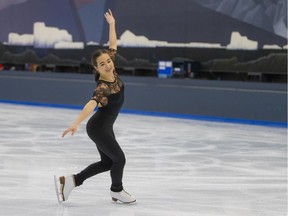 Canadian women's figure skating champion Emily Bausback.