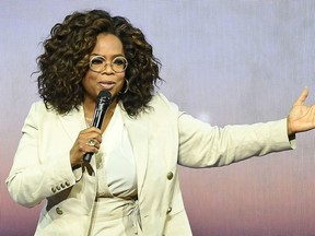 Oprah Winfrey speaks during Oprah's 2020 Vision: Your Life in Focus Tour presented by WW (Weight Watchers Reimagined) at Chase Center on February 22, 2020 in San Francisco, California.