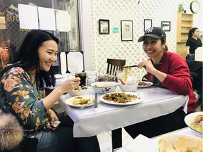 Patty Sae-be (left) and Arisara Chongcharoen at Unchai, a Thai restaurant located at 2351 Burrard St. in Vancouver.