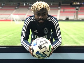 Midfielder Leonard Owusu finally joined the Vancouver Whitecaps after a lengthy visa approval process this week. The team plays its home opener on Saturday night against Sporting Kansas City.