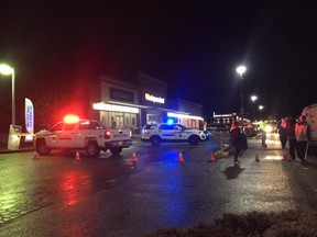 Squamish RCMP report that the accident occurred at about 6 p.m. in a parking lot in front of a grocery store at 1900 Garibaldi Way.