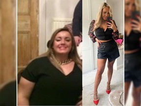 Miss Great Britain Jennifer Atkin lost 112 pounds after her fiance dropped her for being too fat. (Instagram)