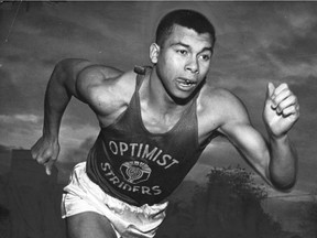 Harry Jerome set a world record in the 100 metres in 1960 and later went on to work with the federal government to promote participation in sports.