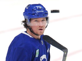 The Vancouver Canucks' newest acquisition, Tyler Toffoli, took part in his first practice on Tuesday and says he's excited to be on a team with a shot at making the playoffs.