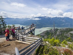 The Sea to Sky Gondola in Squamish reopened Friday.