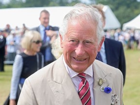 Prince Charles, Prince of Wales during a visit to Sandringham Flower Show 2019 at Sandringham House on July 24, 2019 in King's Lynn, England.