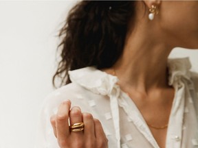 Pieces from the Vancouver-based jewelry brand Wolf Circus.