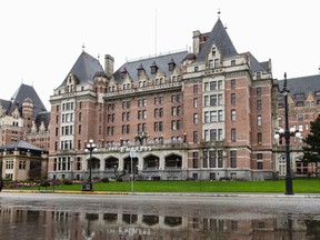 The Empress hotel is temporarily closing due to the pandemic.