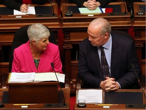 Premier John Horgan spoke to Mike Smyth about his close working relationship with his colleague Carole James, who delivered a budget while privately dealing with her Parkinson's diagnosis.