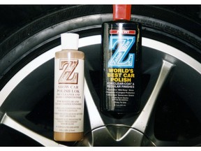 Car polish and wax.
