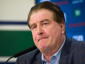 Vancouver Canucks general manager Jim Benning.