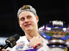 Former LSU quarterback Joe Burrow was selected first overall by the Cincinnati Bengals during Thursday's NFL draft.
