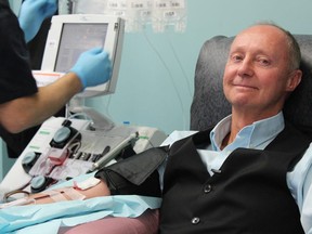 Ladner resident Jerry Glubisz is donating plasma as part of a medical trial to see if his antibodies to COVID-19 can help other people who contract the illness.
