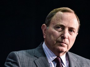 NHL Commissioner Gary Bettman