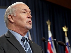 B.C. Premier John Horgan announces supports for mental health during COVID-19 pandemic.