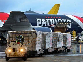 President Donald Trump told several pro sports bosses on Saturday that he can envision a return to games in four months, including NFL action. On Thursday, one of the NFL teams — the New England Patriots — used its Boeing 767-300 jet to get more than one million N95 masks from China, which will be used in Boston and New York to help fight the spread of COVID-19.