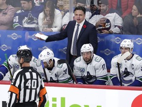 Vancouver Canucks coach Travis Green admits he got excited this week when NHL commissioner Gary Bettman said it looks like hockey will be played into the summer. Green believes the Canucks will compete for the playoffs if the season is salvaged.