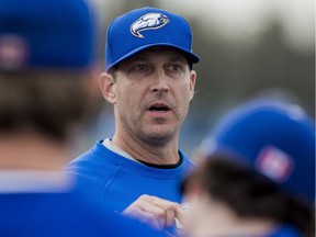 UBC Thunderbirds baseball head coach Chris Pritchett.