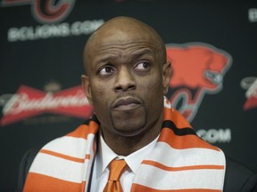 B.C. Lions general manager Ed Hervey.