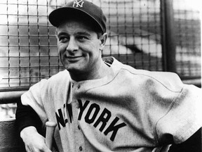 Lou Gehrig, the famous 1920s baseball player, died of amyotrophic lateral sclerosis.