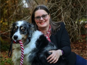 Social psychologist and dog trainer Zazie Todd, seen here with her late great Aussie shepherd Bodger, has delivered a practical handbook on how to make your dog not just a good dog, but also a happy one too.