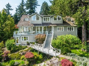 Character and charm are front and centre in this 1912 Olde Caulfeild house.
