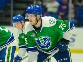 Top Canucks prospect Brogan Rafferty won’t be returning to the AHL’s Utica Comets this season as the league announced it’s shutting things down for the rest of the 2019-20 campaign.