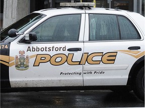 Abbotsford police are looking for the shooter who fired a paintball at a developmentally disabled woman on Monday.