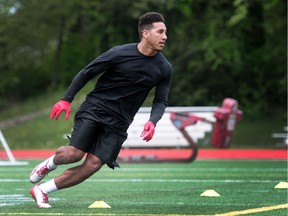 Lemar Durant is keeping busy during the pandemic shutdown for CFL players, spending time training and lobbying on behalf of the league's food bank initiative.