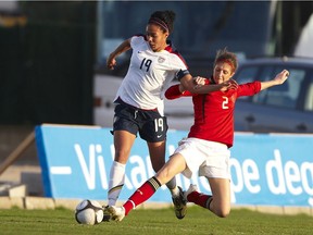 Sidney Leroux's decision to play for the United States instead of Canada has long been a sore spot for fans of the Maple Leaf, but some took their displeasure to the next level, flinging racial epithets and abuse at the Surrey-born player.