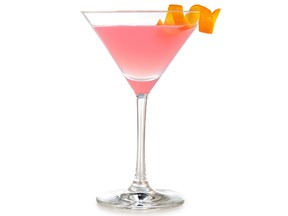 A cosmopolitan cocktail with a twist.