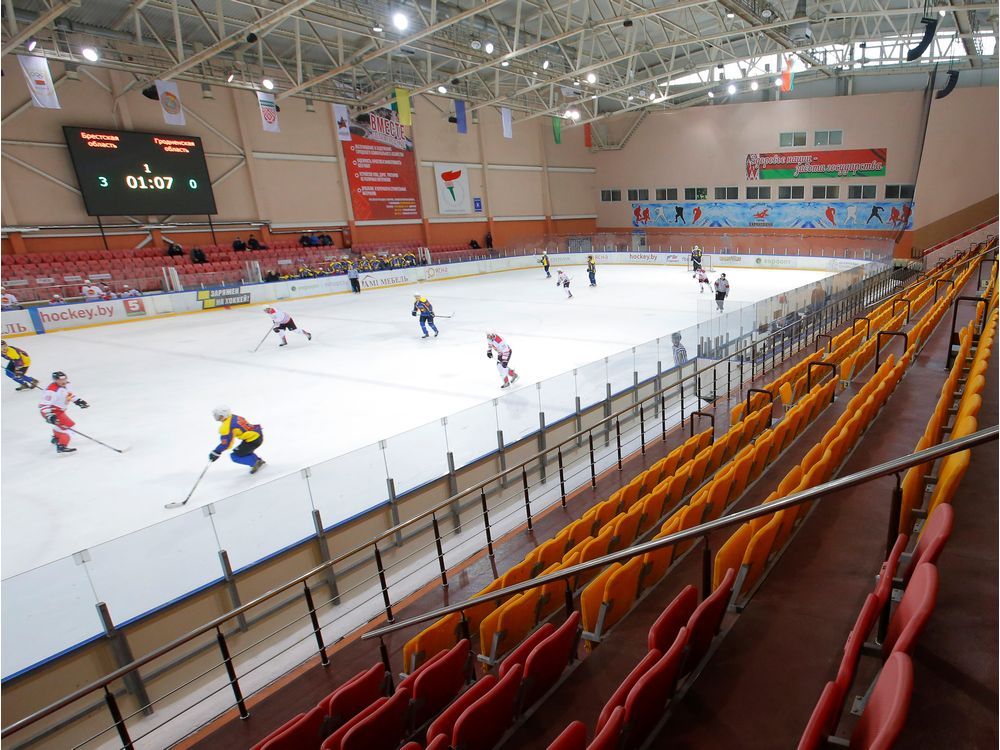 Beer league hockey is back in Germany, sort of