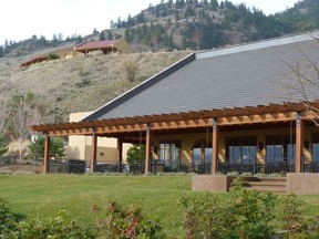Hester Creek Winery has room for a number of socially isolated groups indoors.