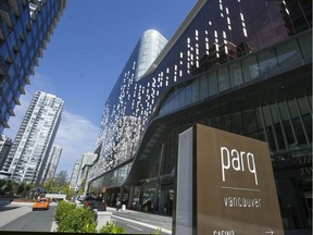 Parq Vancouver hotel and casino in April 2019.