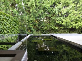 Water feature by Alchemie Landscape Architecture.