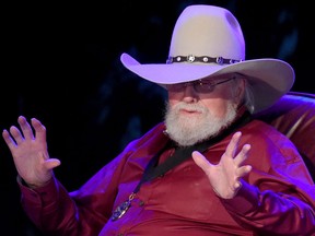 Country Music Hall of Fame musician Charlie Daniels, pictured in 2016 in Nashville, Tenn.