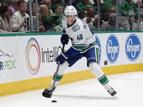 Centre Elias Pettersson of the Vancouver Canucks says self-isolation is strange and boring, but he can't wait to start training camp and resume the paused NHL season.