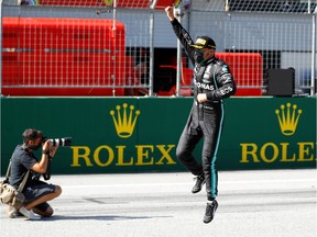 Mercedes' Valtteri Bottas celebrates after winning the race, as F1 resumes following the outbreak of the coronavirus disease (COVID-19) REUTERS/Leonhard Foeger/Pool