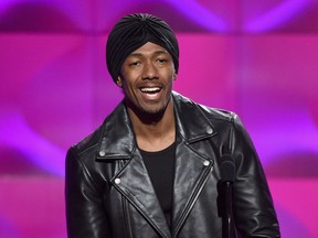 Nick Cannon speaks onstage at the Billboard Women In Music on Nov. 30, 2017 in Hollywood, California.