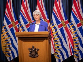Finance Minister Carole James says the pandemic has created “profound” challenges for people in B.C. and around the globe, fundamentally changing the ways people live and work.