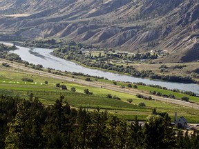 A number of flood warnings and watches remain in effect Sunday across various B.C. communities. The Thompson Valley near Kamloops is pictured in this file photo. There are flood watches for the South Thompson and upper Fraser rivers.