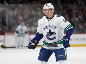 The Vancouver Canucks' Jake Virtanen.